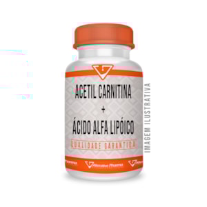 Acetil Carnitina 500mg + Ácido Alfa Lipóico 100mg