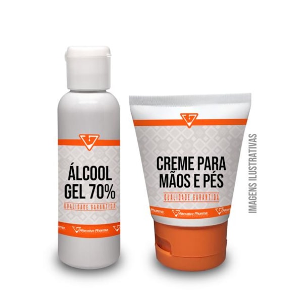 Álcool em gel 70º + Creme Hidratante 30g-5c6caeab-2474-4795-897f-89facd05b994