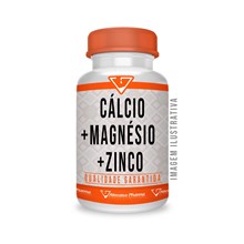 Cálcio + Magnésio + Zinco