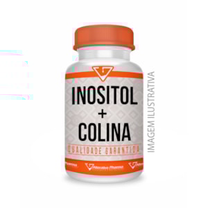 Colina 500mg + Inositol 500mg