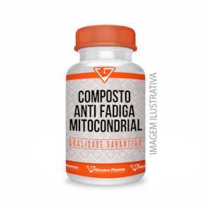 Composto Anti Fadiga Mitocondrial Cápsulas Sublinguais