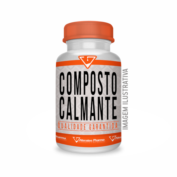 Composto Calmante - Melissa 110mg + Passiflora 110mg + Valeriana 110mg-7c7d778c-9bdd-4300-bad5-a734fd6d4318