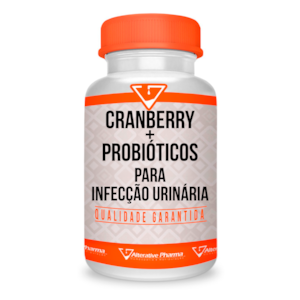 Composto para Infecção Urinária Cranberry + Probióticos
