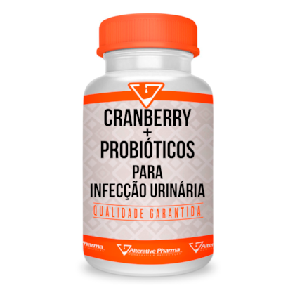 Composto para Infecção Urinária Cranberry + Probióticos