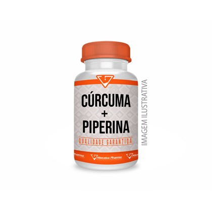 Curcuma Longa 500mg + Piperina 10 Mg