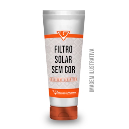 Filtro Solar FPS 45 com Cor-Incolor