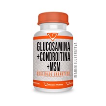 Glucosamina + Condroitina + Msm+ Manganês Cápsulas