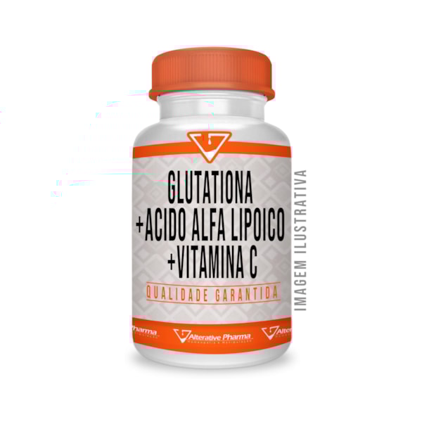 Glutationa 150mg + Acido Alfa Lipoico 150mg + Vitamina C 350mg-6dcf5534-bff5-4e4f-8cd9-2acfe58322e6