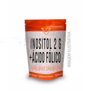 Inositol 2 G + Ácido Fólico 400 Mcg -  Sachês