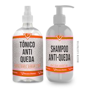 Kit Shampoo anti-queda + Tônico anti-queda