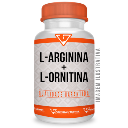 L-Arginina 500mg + L-Ornitina 250mg