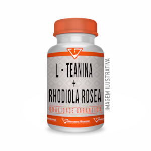 L Teanina 200mg + Rhodiola Rosea 300mg