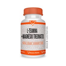 L-teanina 500mg + Magnésio Treonato 200 Mg