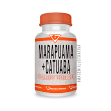 Marapuama 500mg + Catuaba 500mg