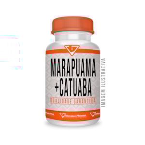 Marapuama 500mg + Catuaba 500mg