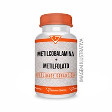 Metilcobalamina 1000mcg + Metilfolato 1000mcg Comprimidos Sublinguais