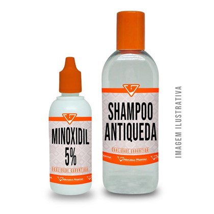 Minoxidil 5% + Shampoo Anti-Queda