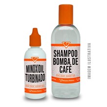 Minoxidil Turbinado + Shampoo Bomba de Café