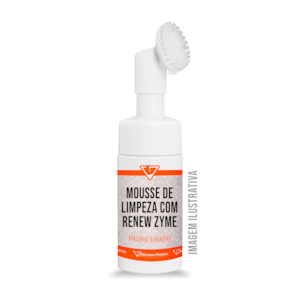 Mousse de limpeza com renew zyme
