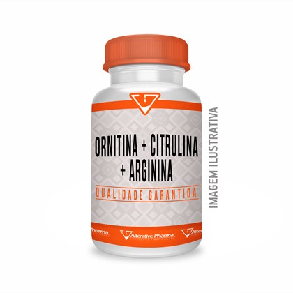 Ornitina + Citrulina + Arginina