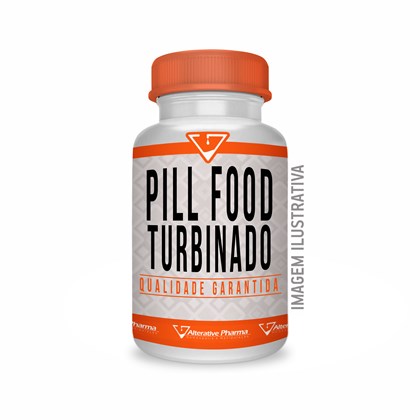Pill Food Turbinado Com Nutricolin E Msm