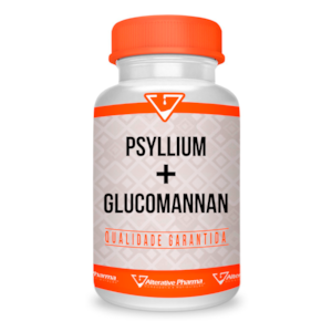 Psyllium 250mg + Glucomannan 250mg