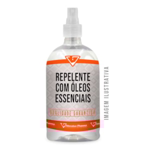 Repelente com óleos essenciais