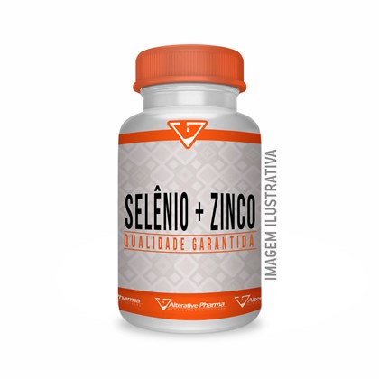 Selênio 200mcg + Zinco 30mg