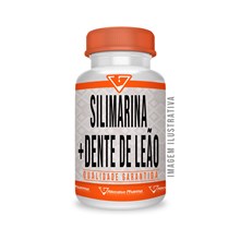 Silimarina 200 Mg + Dente De Leão 250 Mg