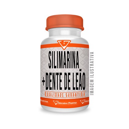 Silimarina 200mg + Dente De Leão 250mg