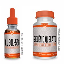 Solução De Lugol Inorgânic 5% + Selênio 200mcg