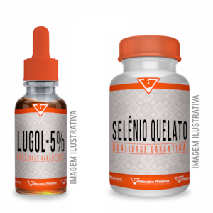 Solução De Lugol Inorgânico 5% + Selênio 400mcg