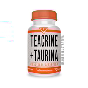 Teacrine 200mg + Taurina 250mg