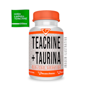 Teacrine 200mg + Taurina 500mg