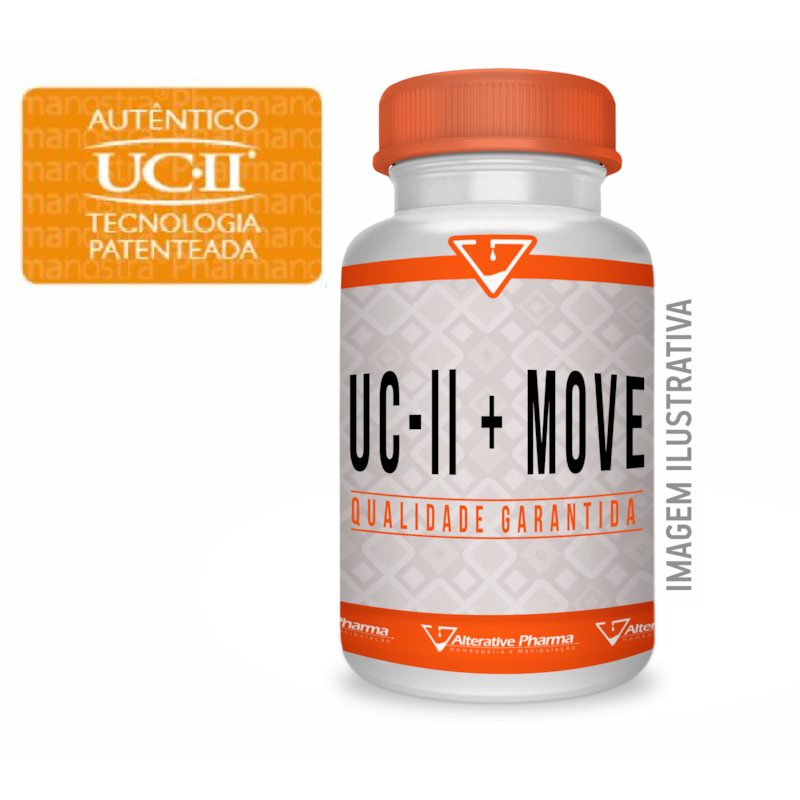 Uc Ii 40mg + ácido Hialurônico 100mg Uc 2 40mg e Move 100mg Saúde para as Articulações