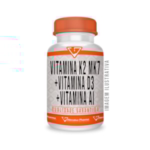 Vit K2 Mk7 120mcg + Vit D3 10000ui + Vit A 4000ui