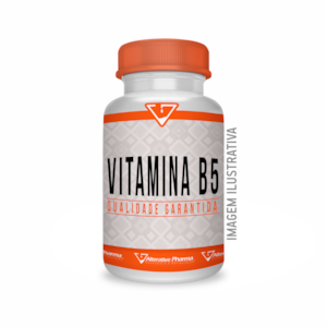 Vitamina B5 (Ácido Pantotênico) 300mg