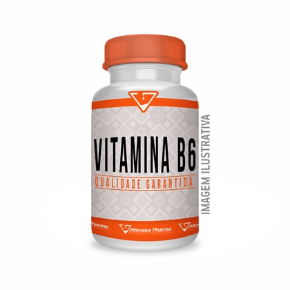 Vitamina B6 40mg Cápsulas Sublinguais