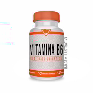 Vitamina B6 40mg Cápsulas Sublinguais