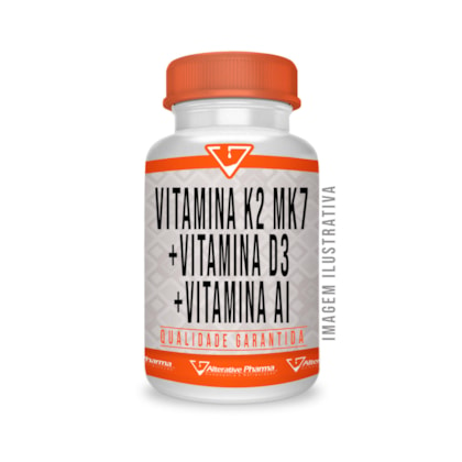 Vitamina K2 100mcg + D3 10.000 UI + Vitamina A 5.000 UI