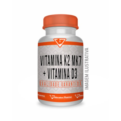 Vitamina K2 Mk7 100mcg + Vitamina D3 1.000ui