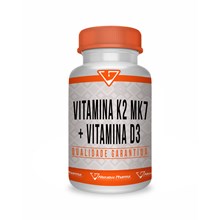 Vitamina K2 Mk7 150mcg + Vitamina D3 5000ui Comprimidos Sublinguais