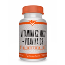 Vitamina K2 MK7 200 mcg + Vitamina D3 10000 UI