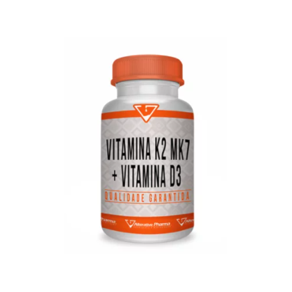 Vitamina K2 MK7 200 mcg + Vitamina D3 10000 UI