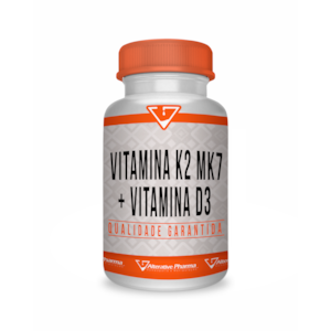 Vitamina K2 Mk7 50mcg + Vitamina D3 5000ui
